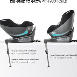 Ghế an toàn ô tô trẻ em APRAMO METRO HUB ( Anh Quốc ) – Xoay 360°, khoá ISOFIX