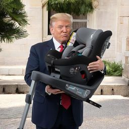 Ghế an toàn ô tô trẻ em APRAMO METRO HUB ( Anh Quốc ) – Xoay 360°, khoá ISOFIX