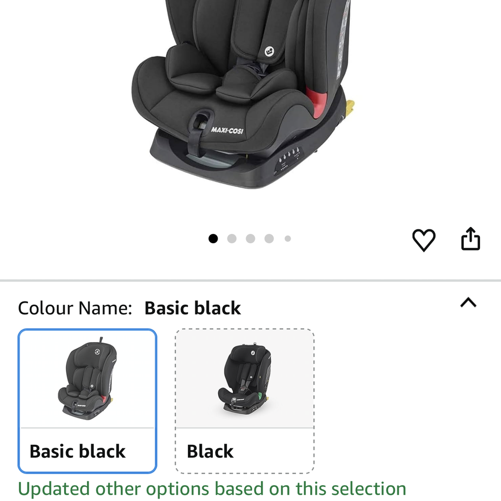 Ghế trẻ em trên ô tô Maxi-Cosi Titan ( Hà Lan ) – khoá ISOFIX, màu đỏ. - Ảnh 4