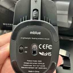 Chuột không dây công thái học MEIZU mblue M203, sạc Type-C, thiết kế dạng treo