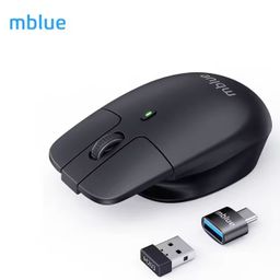 Chuột không dây công thái học MEIZU mblue M203, sạc Type-C, thiết kế dạng treo