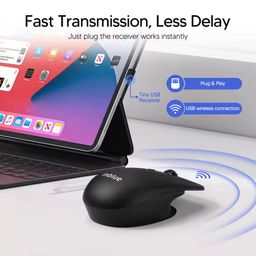 Chuột không dây công thái học MEIZU mblue M203, sạc Type-C, thiết kế dạng treo