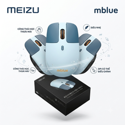 Chuột không dây công thái học MEIZU mblue M203, sạc Type-C, thiết kế dạng treo