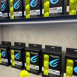 Hộp 6 quả bóng thi đấu Pickleball chính hãng Gold Pick, bóng 40 lỗ, nhựa nguyê…