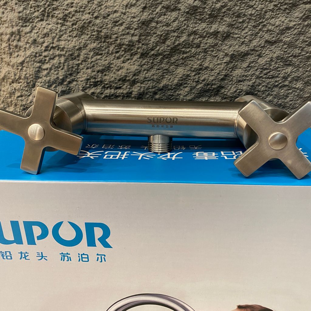 Bộ sen tắm SUPOR 212303-02-LS, bát sen to, inox 304 xịn - Ảnh 3