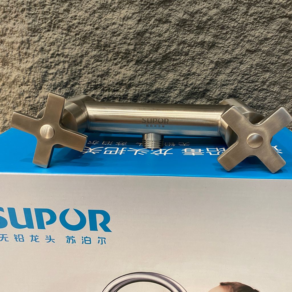 Bộ sen tắm SUPOR 212303-02-LS, bát sen to, inox 304 xịn - Ảnh 4