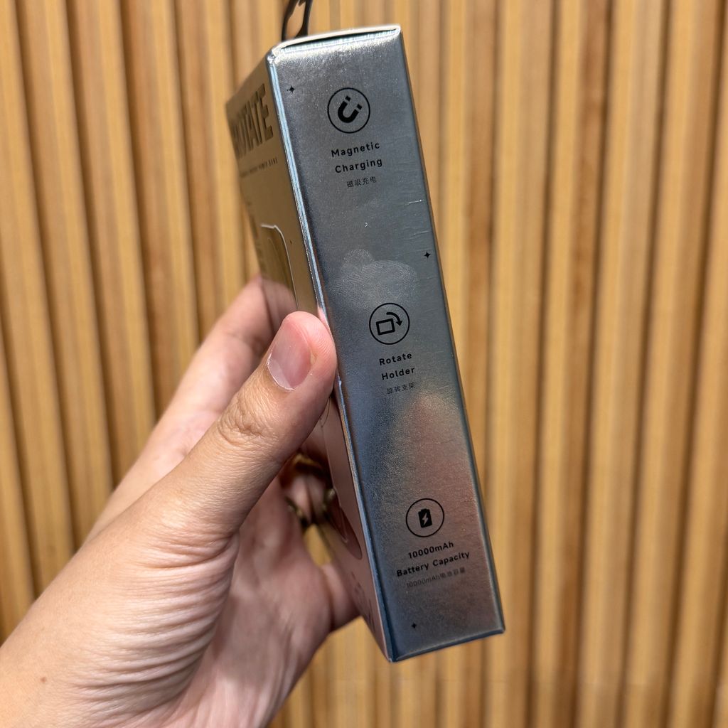 Pin dự phòng 10.000mAh NOHON ROTATE, sạc nhanh 20W, sạc không dây Magsafe, kiêm đế dựng điện thoại  - Ảnh 5