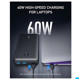 Pin dự phòng Anker A1290 25.600 mAh sạc nhanh 60W - kèm củ sạc cáp 65W