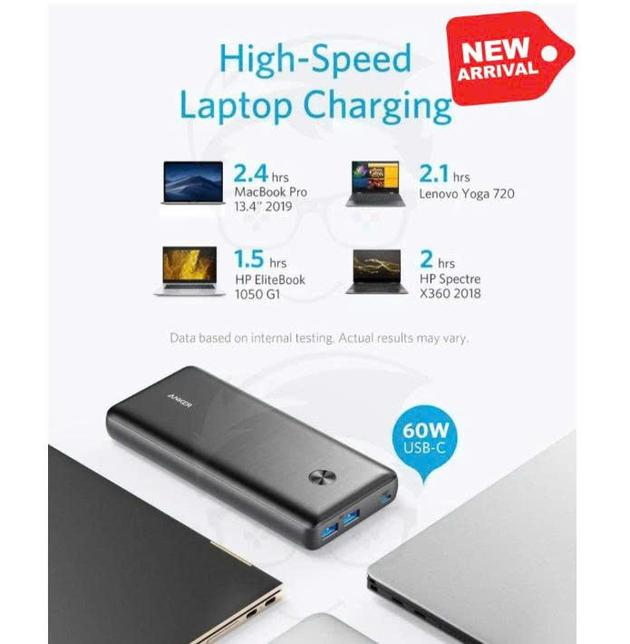 Pin dự phòng Anker 25.600 mAh  sạc nhanh 60W - kèm củ sạc - Ảnh 2