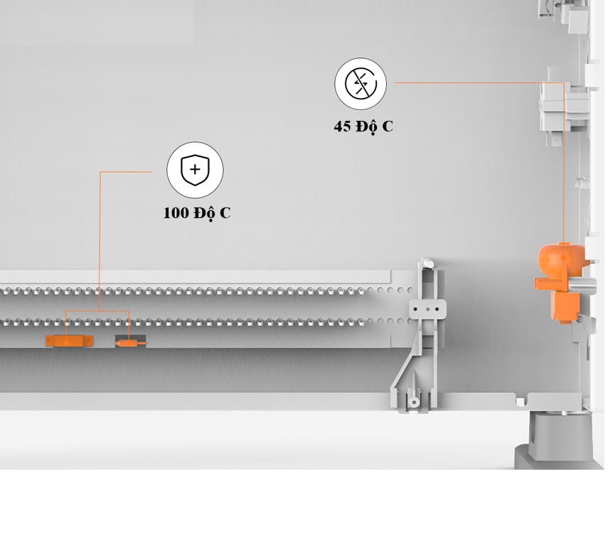 Máy sưởi đối lưu Viomi VXDL01 – Làm nóng nhanh - Ảnh 4