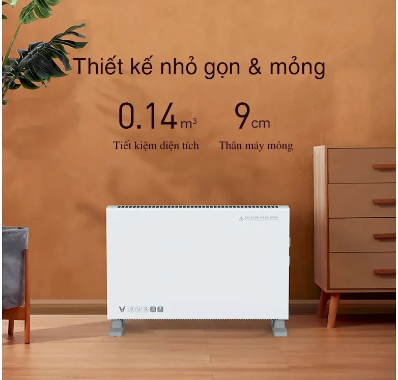 Máy sưởi đối lưu Viomi VXDL01 – Làm nóng nhanh - Ảnh 2