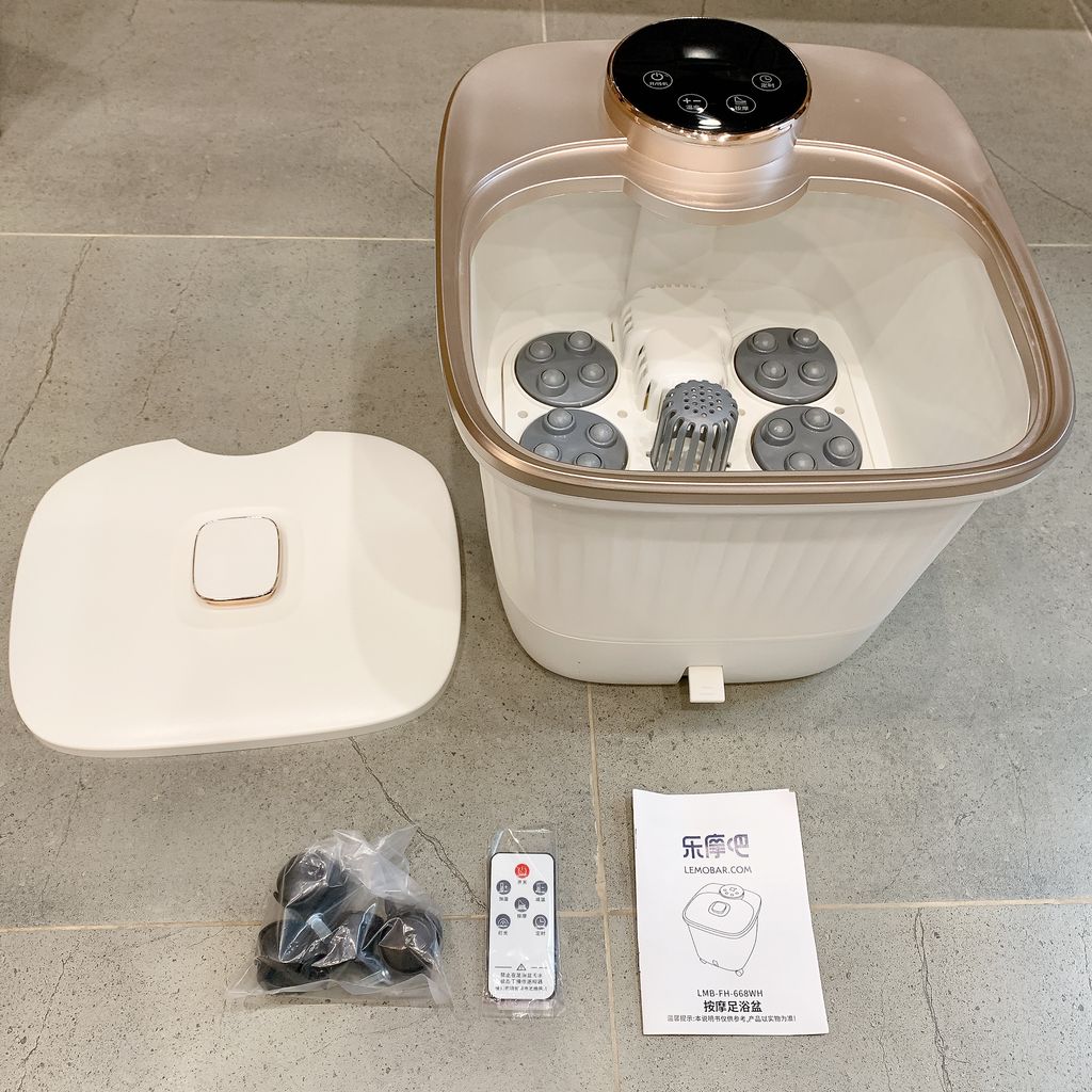 Bồn ngâm chân massage tự động LEMOBAR LMB- FH - 668WH, có Remote, hẹn giờ, điều chỉnh nhiệt độ. - Ảnh 2