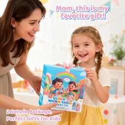 2 chiếc Bộ đàm Video Call trẻ em YUSSBCU – Video Walkie Talkie ( hàng Amazon )