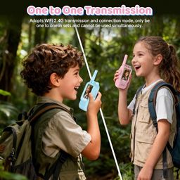 2 chiếc Bộ đàm Video Call trẻ em YUSSBCU – Video Walkie Talkie ( hàng Amazon )