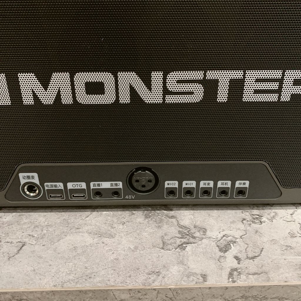 Loa Karaoke Bluetooth AirRock SK100 hãng Monster , 2 mic không dây - Ảnh 6