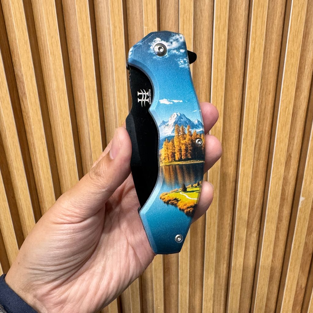 Dao gấp sinh tồn đa năng HELIOS ( Canada ) - hình ngẫu nhiên - Ảnh 8