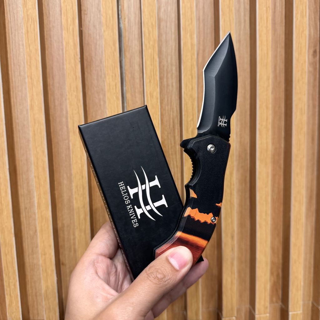 Dao gấp sinh tồn đa năng HELIOS ( Canada ) - hình ngẫu nhiên