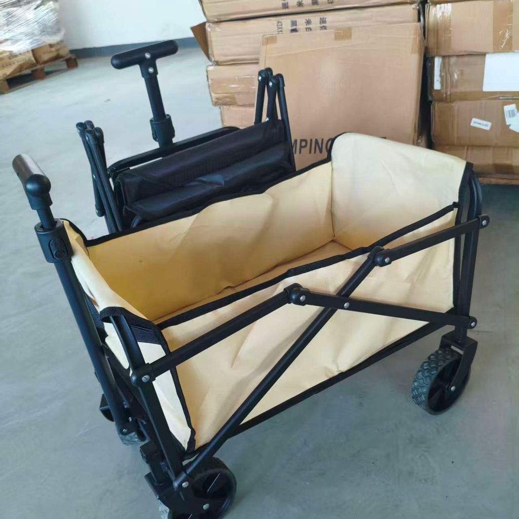 Xe đẩy dã ngoại đa năng – kèm bàn gỗ xếp tiện dụng - Ảnh 8