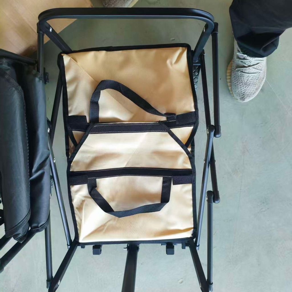 Xe đẩy dã ngoại đa năng – kèm bàn gỗ xếp tiện dụng - Ảnh 9