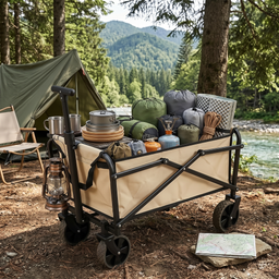 Xe kéo dã ngoại đa năng tiện dụng, dùng để kéo đồ, camping, du lịch