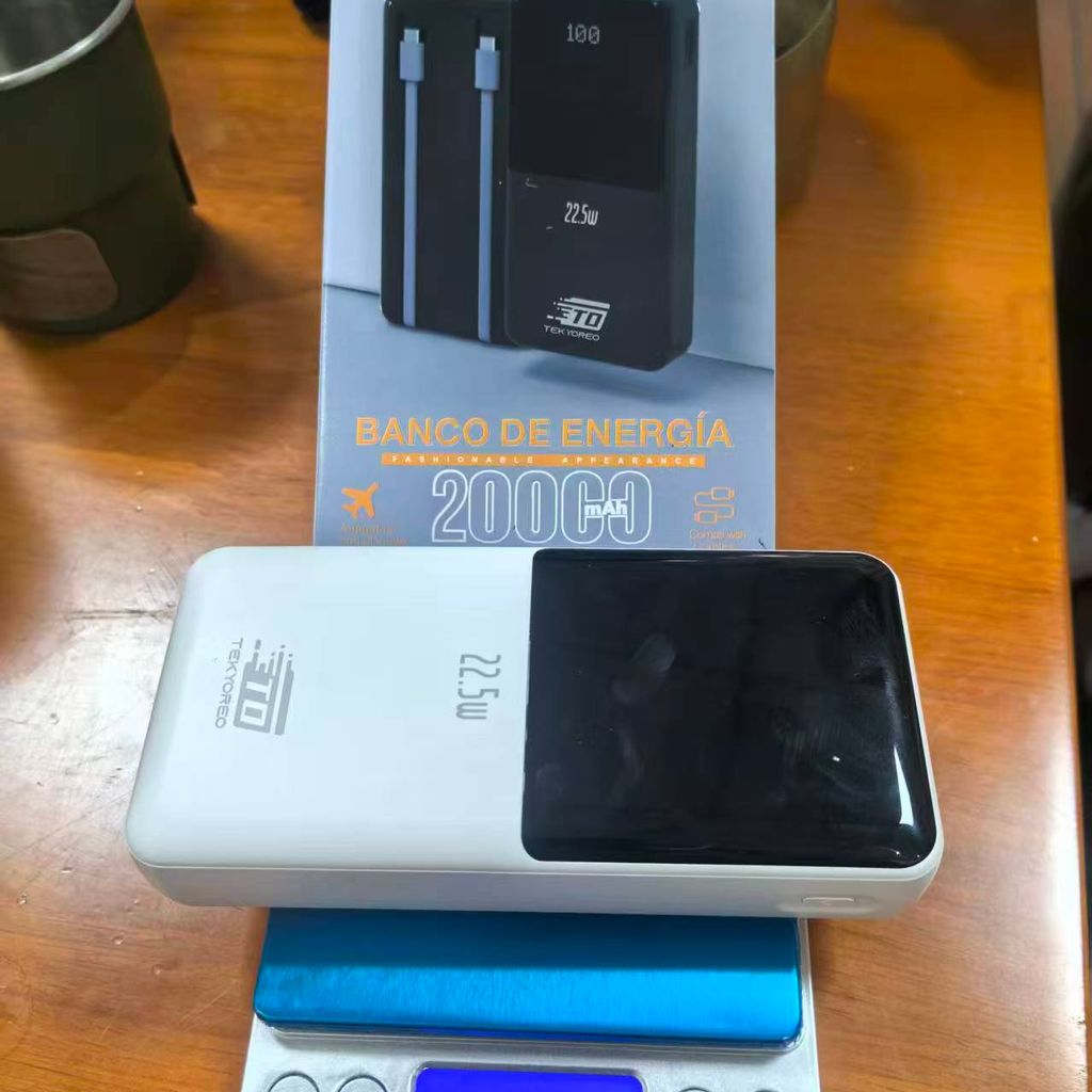  Pin dự phòng 20.000mAh TEKYOREO sạc nhanh 22.5W PD – liền cáp Type-C & Lighning - Ảnh 2