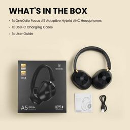 Tai nghe Headphone OneOdio Focus A5 Bluetooth 5.4 dùng cho DJ, chống ồn ANC.