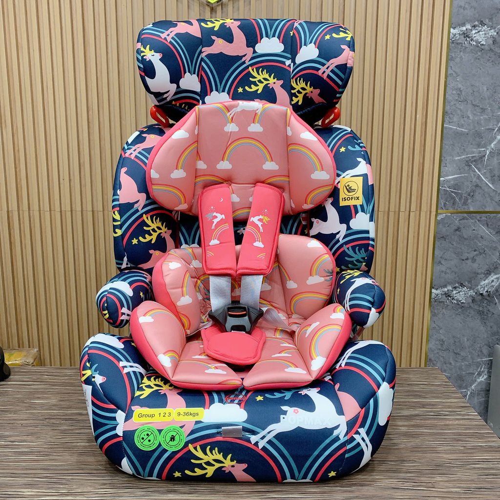 Ghế cho trẻ em trên ô tô hãng POPMAX IMOOZ ( UK ), có khoá ISOFIX, cho 2-12 tuổi ( 9-36kg) PM2105 - Ảnh 6