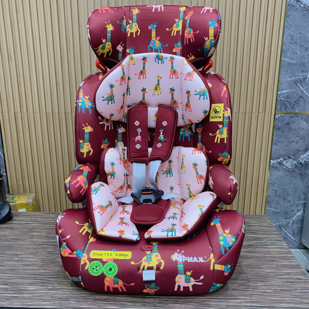 Ghế cho trẻ em trên ô tô hãng POPMAX IMOOZ ( UK ), có khoá ISOFIX, cho 2-12 tuổi ( 9-36kg) PM2105 - Ảnh 4