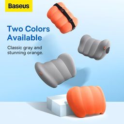 Gối cao su non tựa đầu & tựa lưng hãng BASEUS dành cho ô tô & ghế làm việc