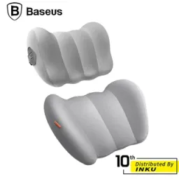 Gối cao su non tựa đầu & tựa lưng hãng BASEUS dành cho ô tô & ghế làm việc