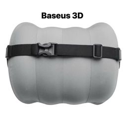 Gối cao su non tựa đầu & tựa lưng hãng BASEUS dành cho ô tô & ghế làm việc