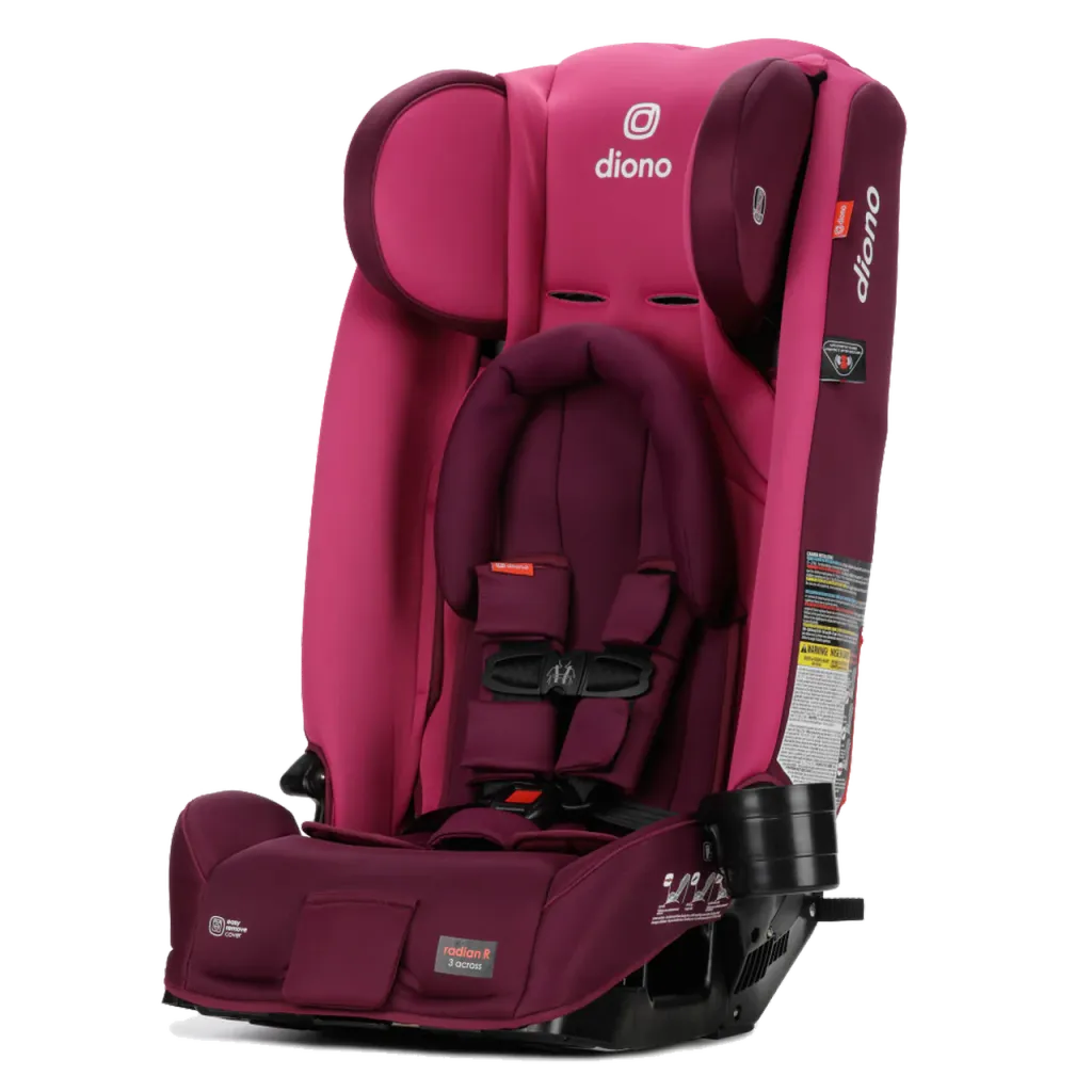 Ghế an toàn trẻ em trên Ô TÔ DIONO RADIAN 3RX  ( Mỹ ) Full Steel Frame Gập gọn, màu hồng