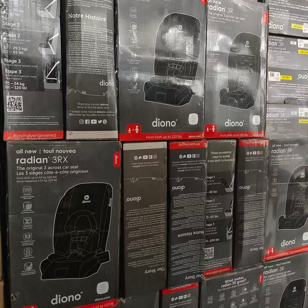 Ghế an toàn trẻ em trên Ô TÔ DIONO RADIAN 3RX  ( Mỹ ) Full Steel Frame Gập gọn, màu hồng - Ảnh 5