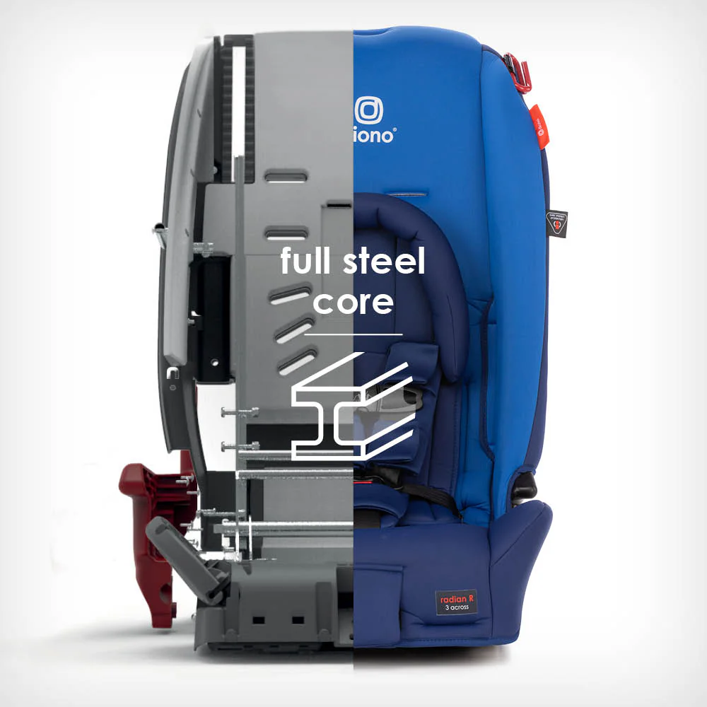 Ghế an toàn trẻ em trên Ô TÔ DIONO RADIAN 3RX  ( Mỹ ) Full Steel Frame Gập gọn, màu hồng - Ảnh 6