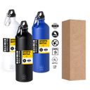 Bình nước thể thao BOTTLE - 750ml, chất liêuk hợp kim nhôm, ko chứa BPA, an toàn sức khoẻ - Ảnh 7