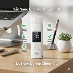 Máy đo / thổi nồng độ cồn di động APM-J8