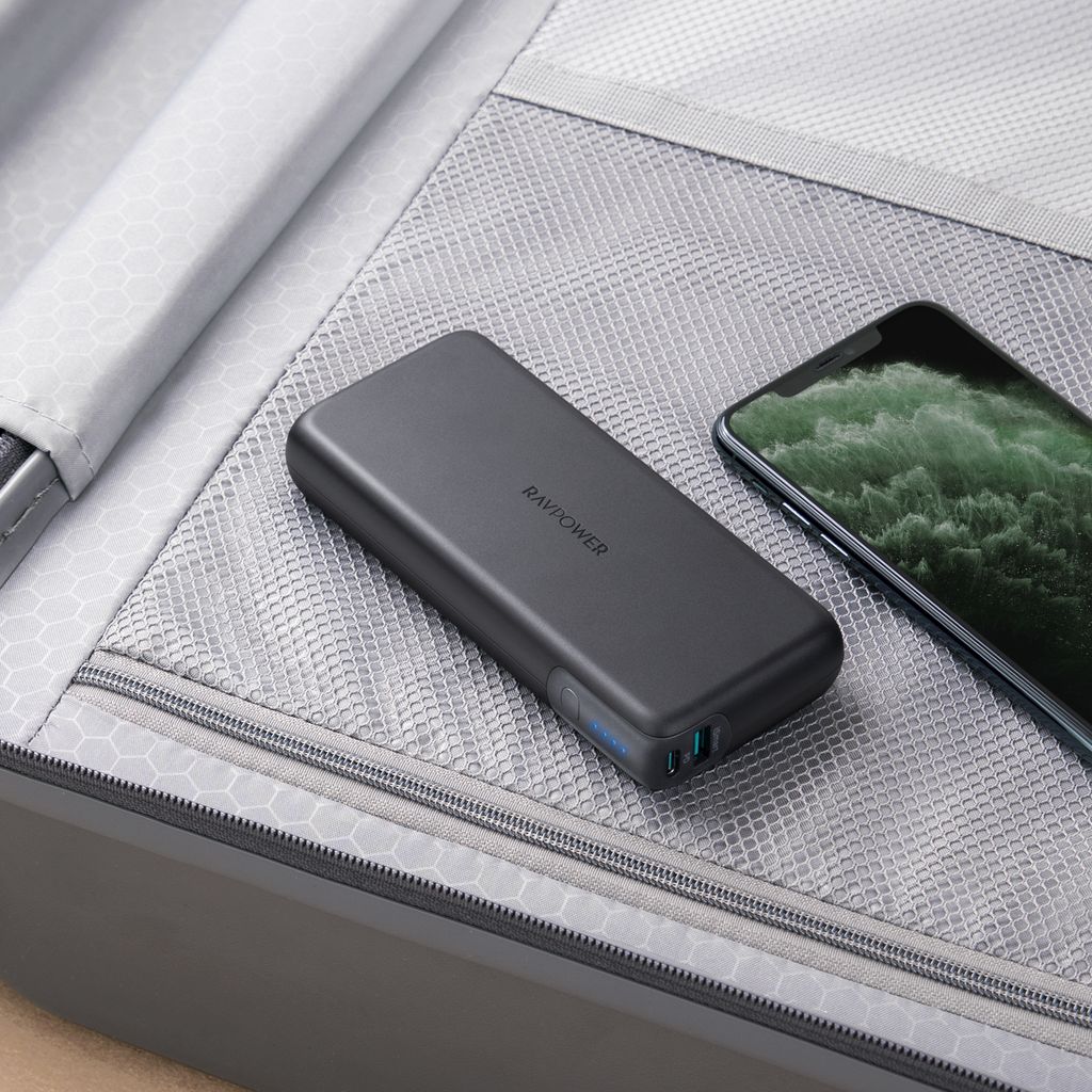 Pin sạc dự phòng RAVPOWER RP-PB201 dung lượng 20.000mAh - PD 3.0 60W & QC 3.0 18W - Ảnh 2