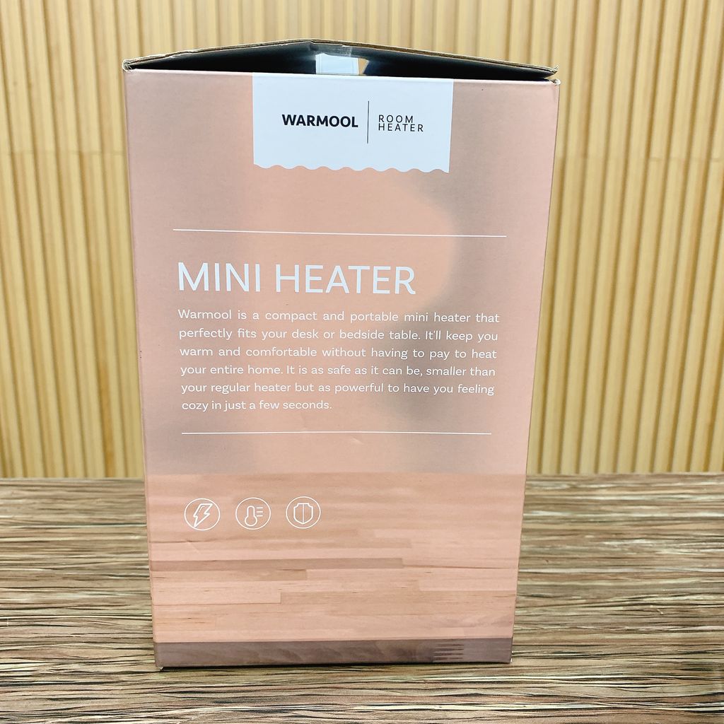 Máy Sưởi gốm để bàn WARMOOL - Ảnh 3