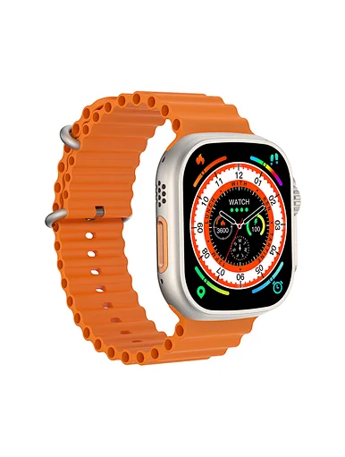 Đồng hồ thông minh WIWU SW01 ULTRA ( ko hộp - dây màu cam )