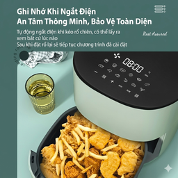 Nồi chiên không dầu 5L hãng SHARP KF-AF-E50DK-G