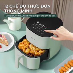 Nồi chiên không dầu 5L hãng SHARP KF-AF-E50DK-G