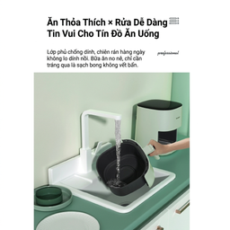 Nồi chiên không dầu 5L hãng SHARP KF-AF-E50DK-G