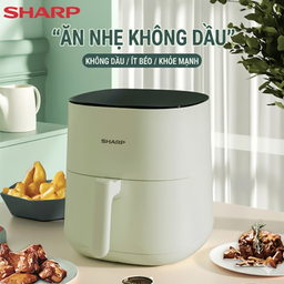 Nồi chiên không dầu 5L hãng SHARP KF-AF-E50DK-G
