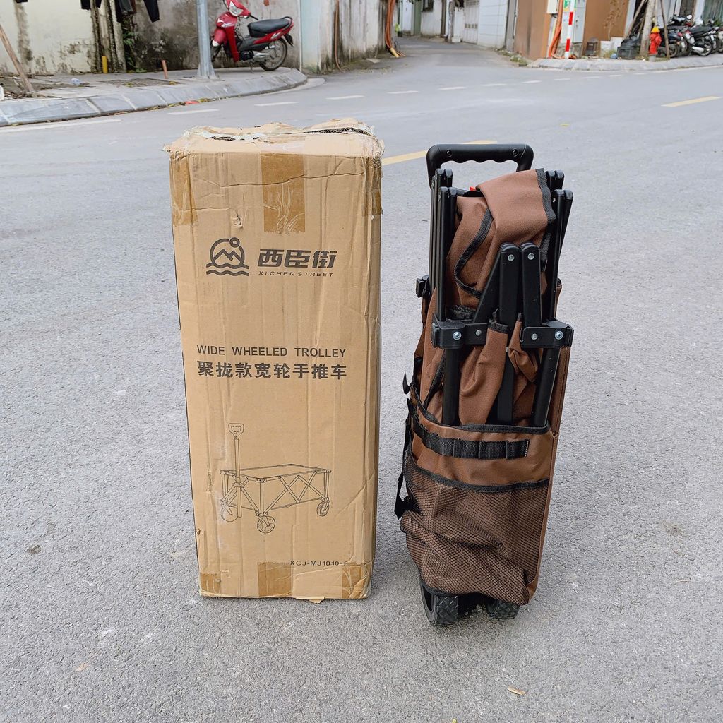 Xe kéo gấp gọn đa năng XICHEN STREET / XCJ-MJ1010-F - Ảnh 2