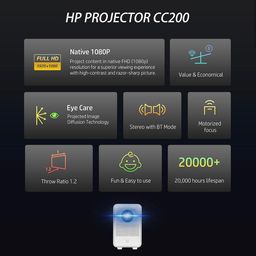 Máy chiếu chính hãng HP Projector CC200