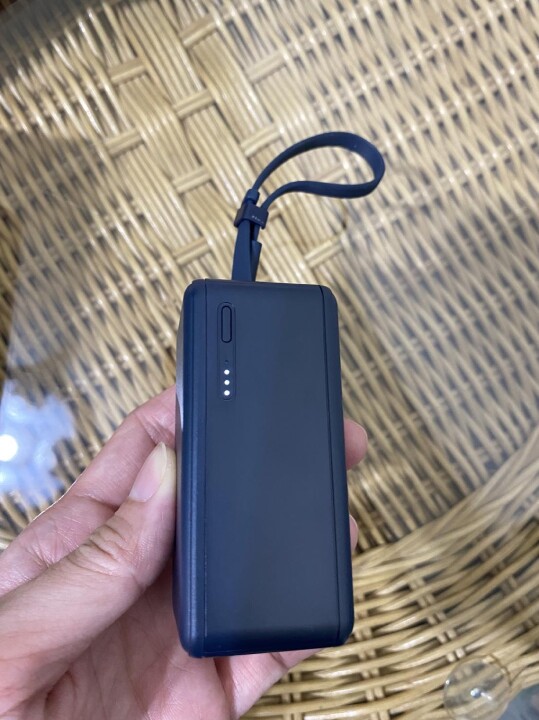 Pin dự phòng REMAX 5000mAh tích hợp củ sạc nhanh 22.5w – liền cáp, chân cắm 220v - Ảnh 9