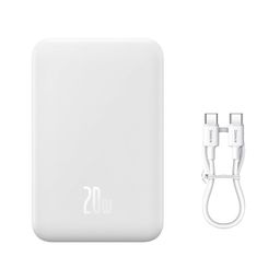 Pin dự phòng không dây 20000mAh Baseus, sạc nhanh 20w, có Magsafe ( màu trắng )