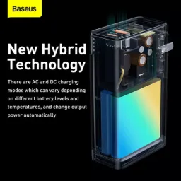 Pin dự phòng kiêm củ sạc 2 trong 1 chính hãng Baseus GaN3 87w 10000mAh