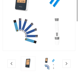 Máy đo đường huyết Wellue G-427B ( chưa kèm que giấy thử )
