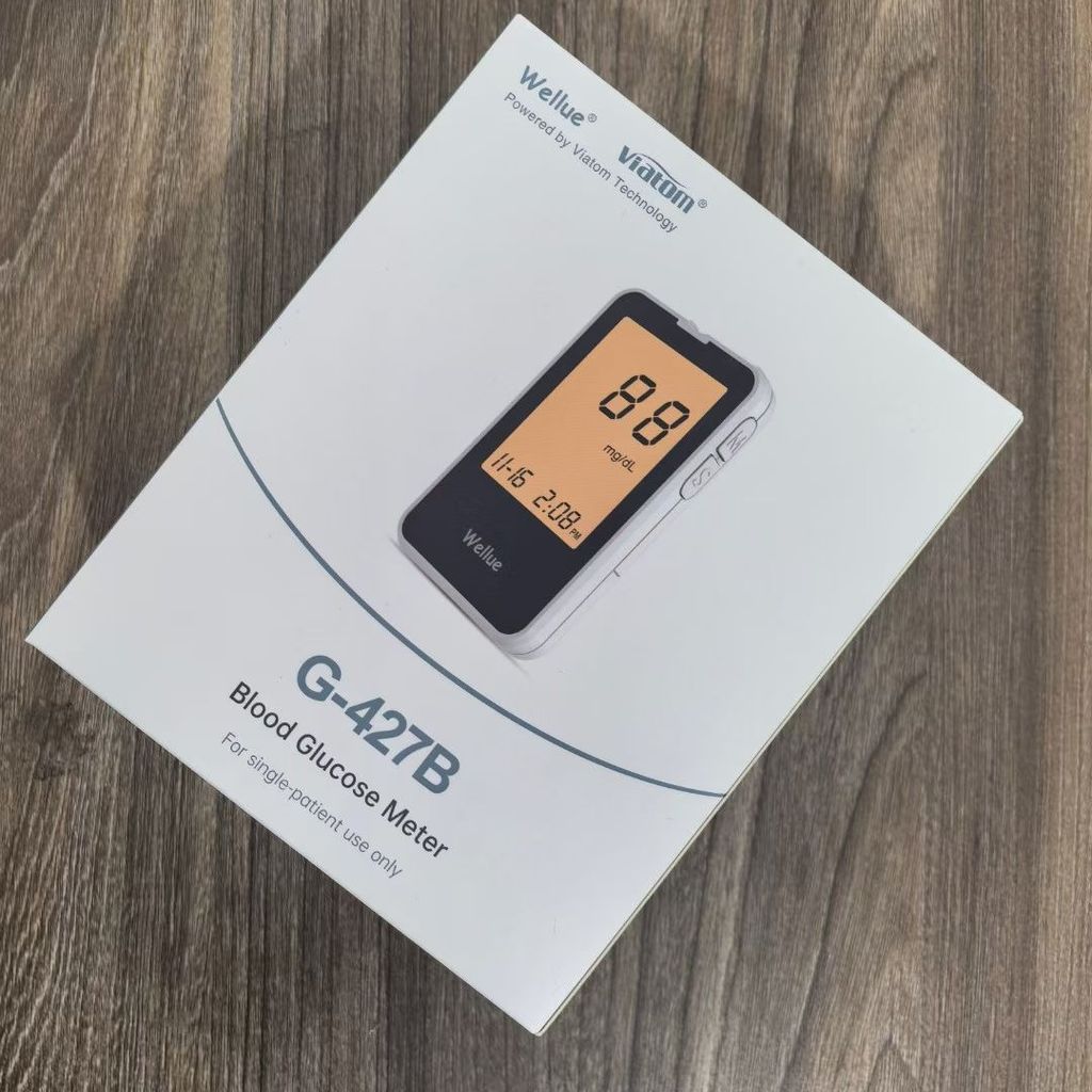 Máy đo đường huyết Wellue G-427B ( chưa kèm que giấy thử ) - Ảnh 4